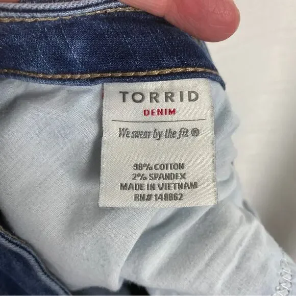 Torrid Straight Leg Jeans Sz.26S - Picture 12 of 14